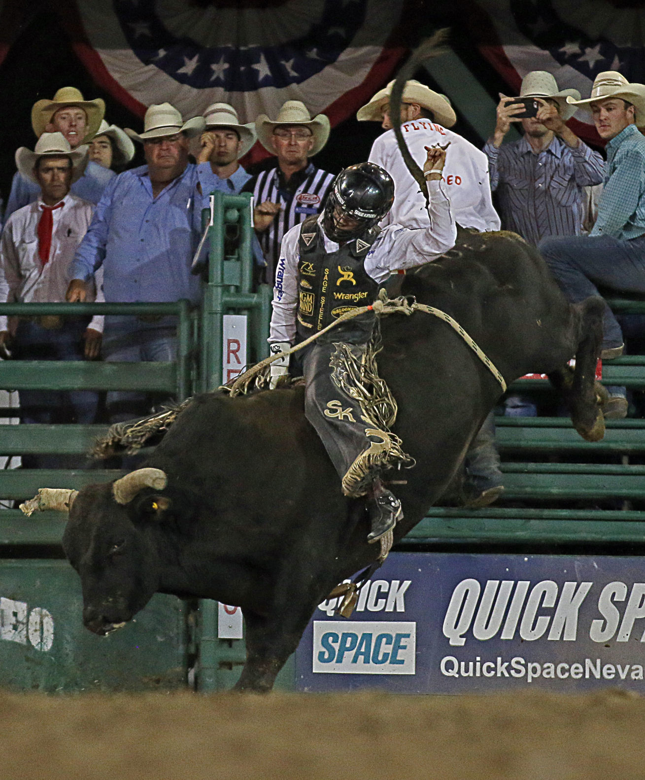 Reno Rodeo Short-Go Winners -- Bull Riding -- Sage Kimzey
